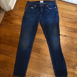 SALE!Hudson super skinny KRISTA dark jeans Size 28
